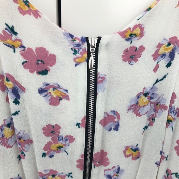 White floral romper - free size - Picture 4 of 6